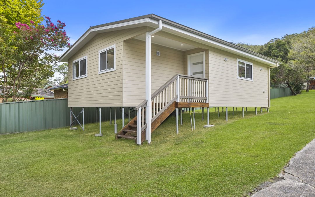 “The Prime” Granny Flat Built on Sloping Block in Narara