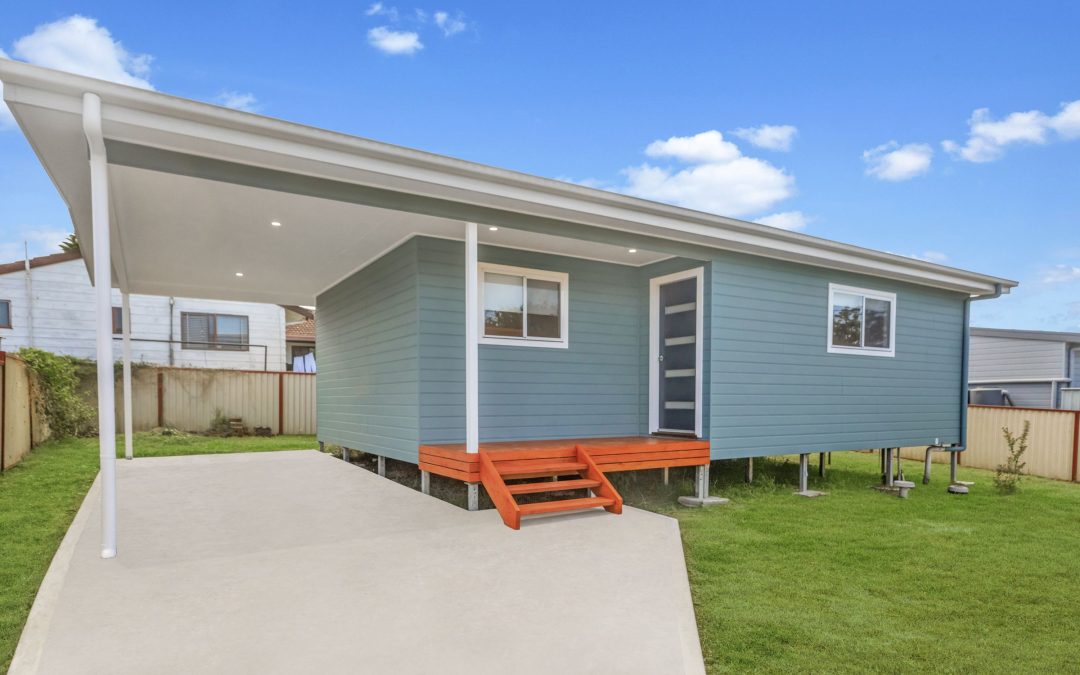 Granny Flat with Carport in Gorokan Meets Flood Requirements