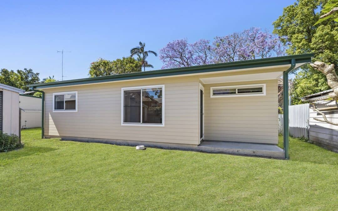 A Practical Two Bedroom Pavillion Granny Flat for Elderly Family Living