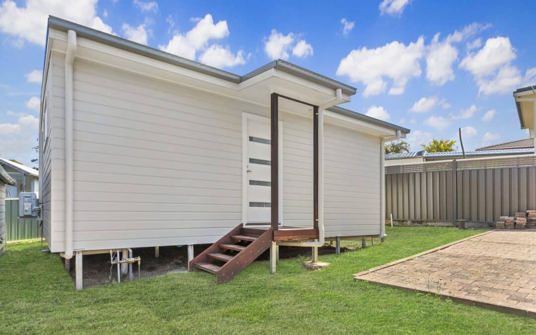 Two Bed Cube Granny Flat Built in Jewells Lake Macquarie